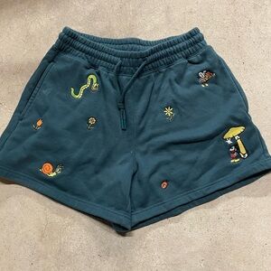 Disney Embroidered Women's Shorts